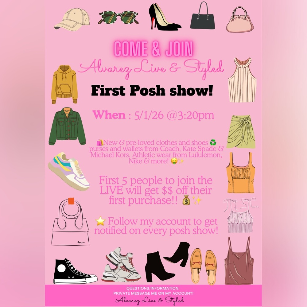 First Posh Show!! 🛍️✨